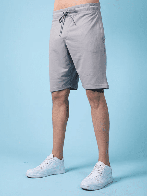 Solid Gray Shorts